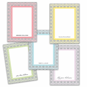 Spanish Pattern Notecards - Set of 20
