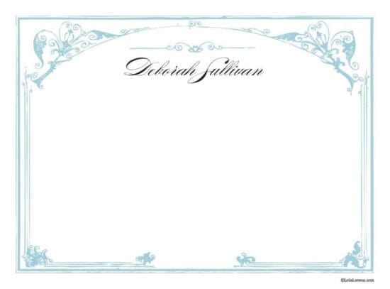 Vintage Frame Notecards - Set of 20 - Image 6