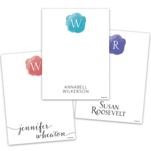 Letterwash Notecards