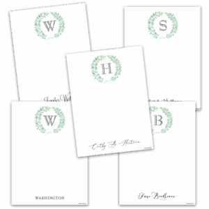 Lovely Laurel Notecards - Set of 20