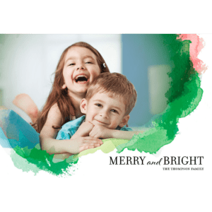 Merry and Bright Watercolor