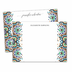 Dissolving Pattern Notecards - Set of 20