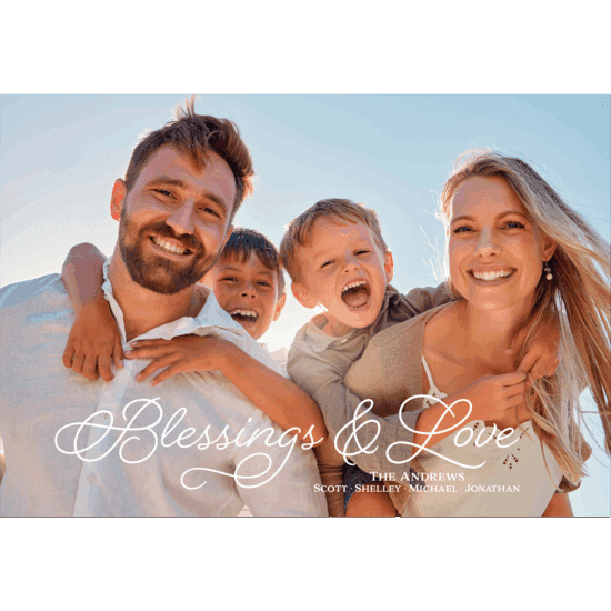Blessings and Love Christmas
