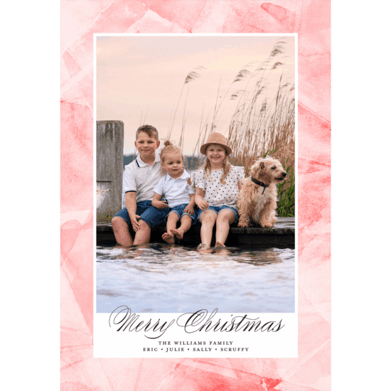 Merry Bright Watercolor Christmas