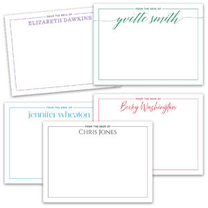 From The Desk Notecards - Set of 20