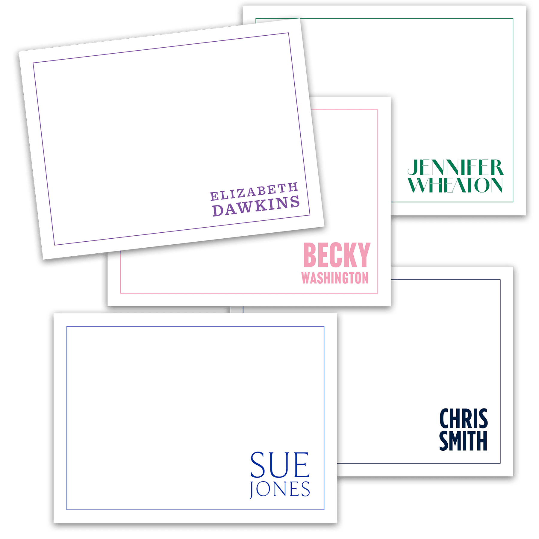 On The Corner Notecards - Set of 20